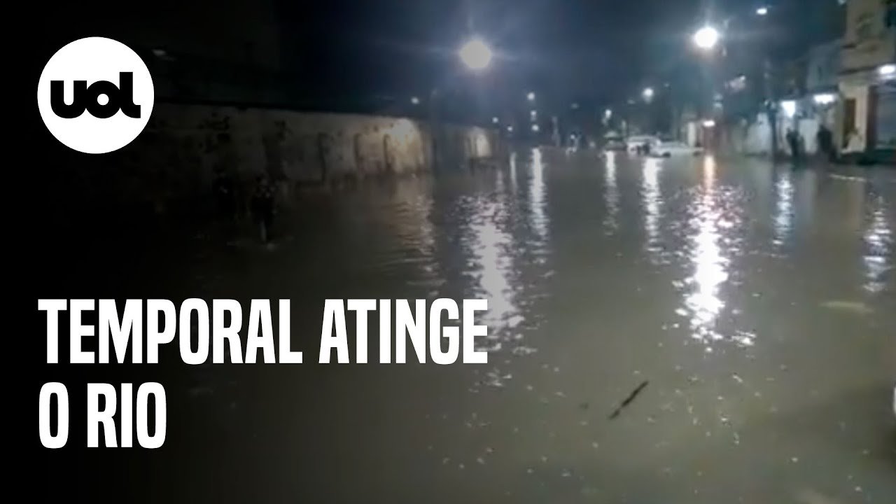 Chuva Forte Atinge Rio De Janeiro E Causa Pontos De Alagamento Na