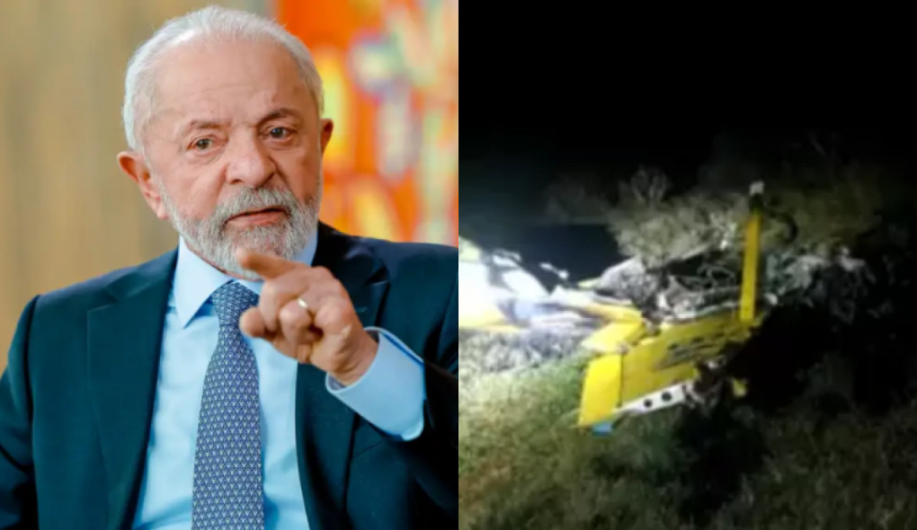 Lula lamenta acidente aéreo que deixou quatro mortos no Pantanal