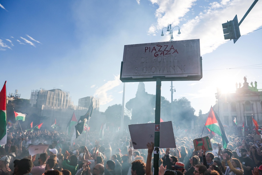 Centenas de milhares vão às ruas na Europa em protesto contra guerra em Gaza e interceptação da flotilha