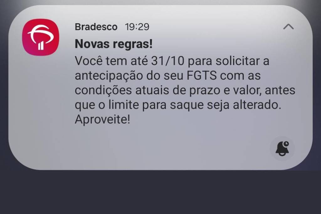 FGTS: bancos têm campanha antes de mudar saque-aniversário – 31/10/2025 – Mercado