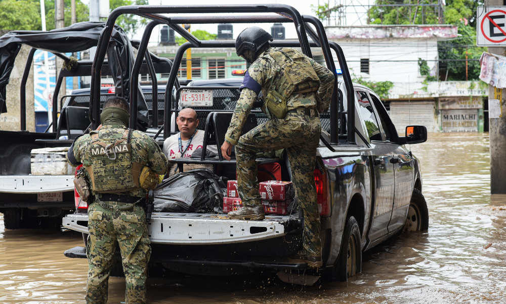 Fortes chuvas deixam quase 30 mortos no México