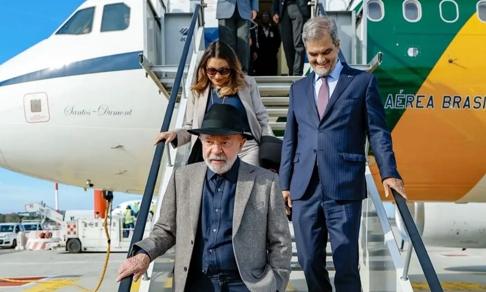 Lula chega a Roma para encontro com o Papa Leão XIV e evento da FAO sobre fome