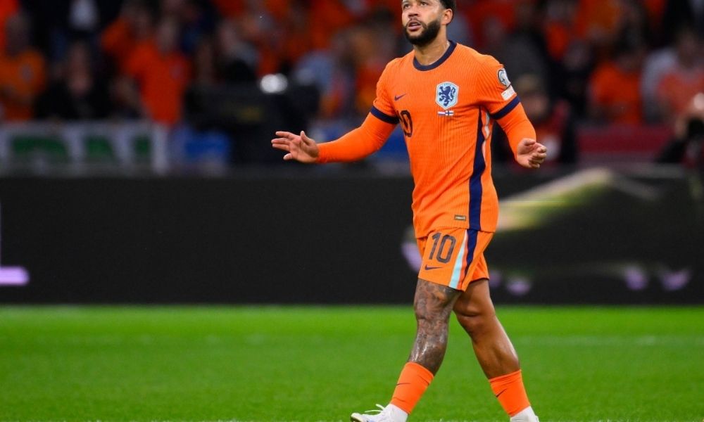 Memphis marca e dá duas assistências em goleada da Holanda pelas Eliminatórias da Copa do Mundo