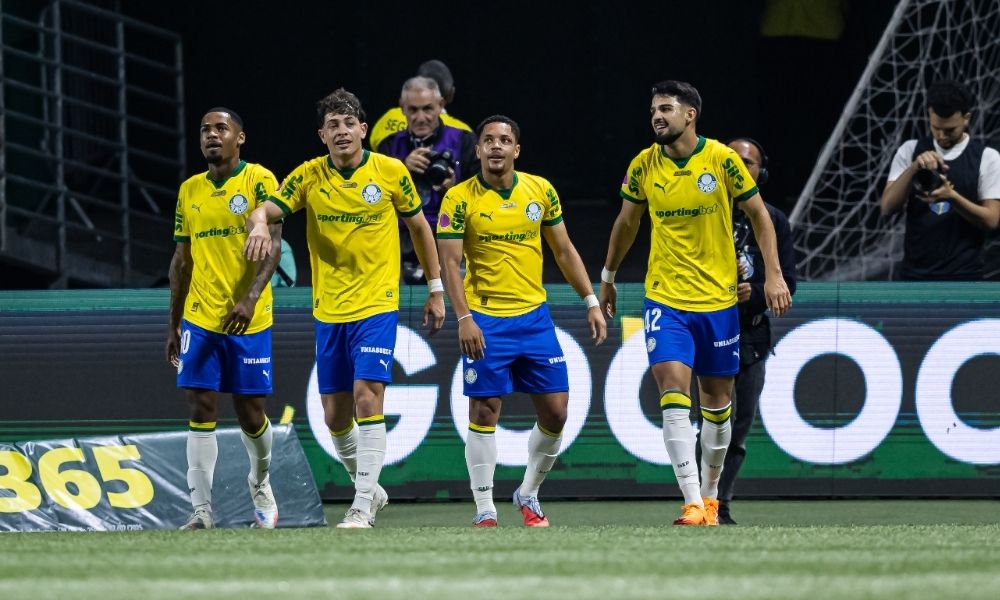 Palmeiras vira no segundo tempo e goleia Red Bull Bragantino por 5 a 1