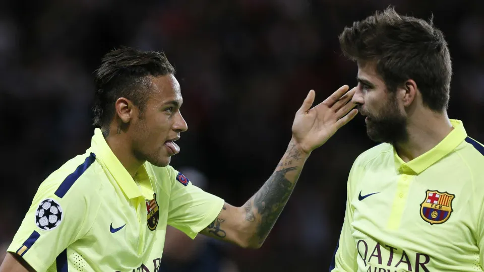 Piqué vê Neymar prejudicado por ir ao PSG e diz quais times gosta no Brasil
