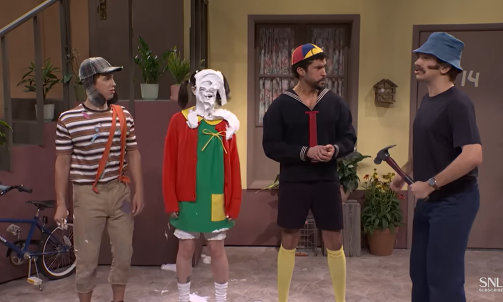 ‘Saturday Night Live’ faz paródia de ‘Chaves’ com Bad Bunny; assista