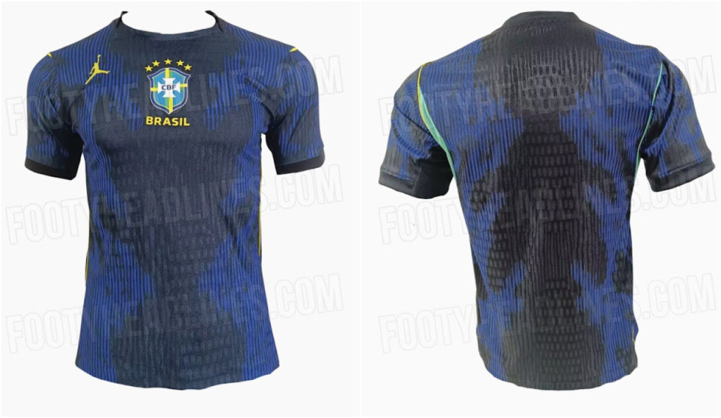Camisa azul da seleção brasileira para a Copa do Mundo de 2026 é vazada