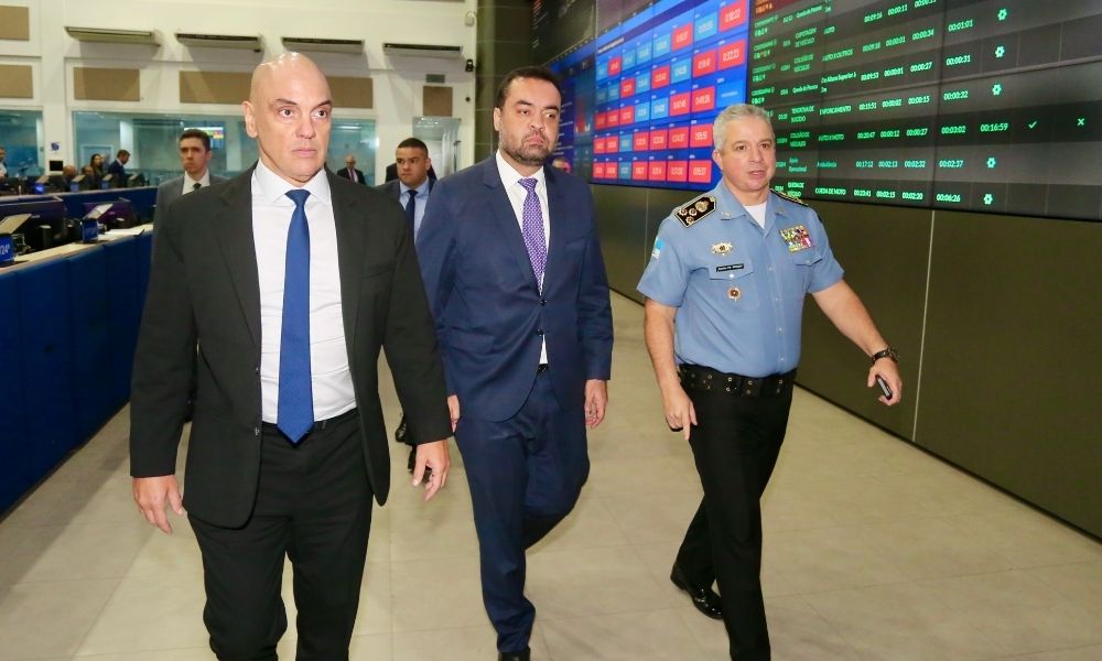 Castro diz a Moraes que operação no Rio seguiu regras e nível de força foi compatível