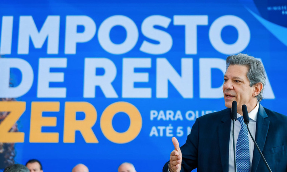 Haddad classifica isenção do IR para salários de até R$ 5 mil como ‘resgate da dignidade’