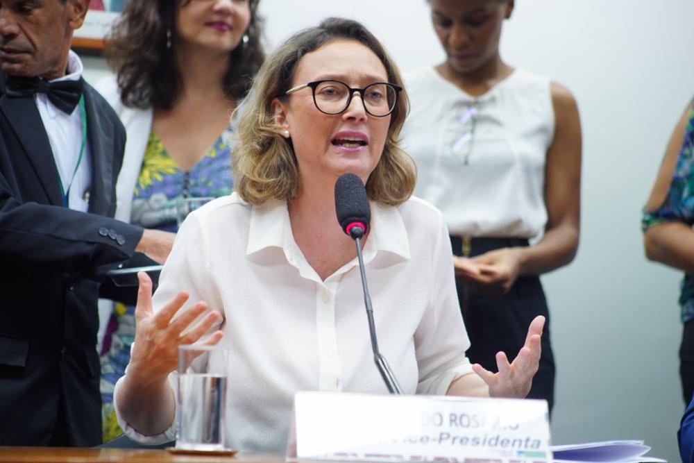 Maria do Rosário comemora aniversário com prisão de Bolsonaro: “Super feliz e grata”