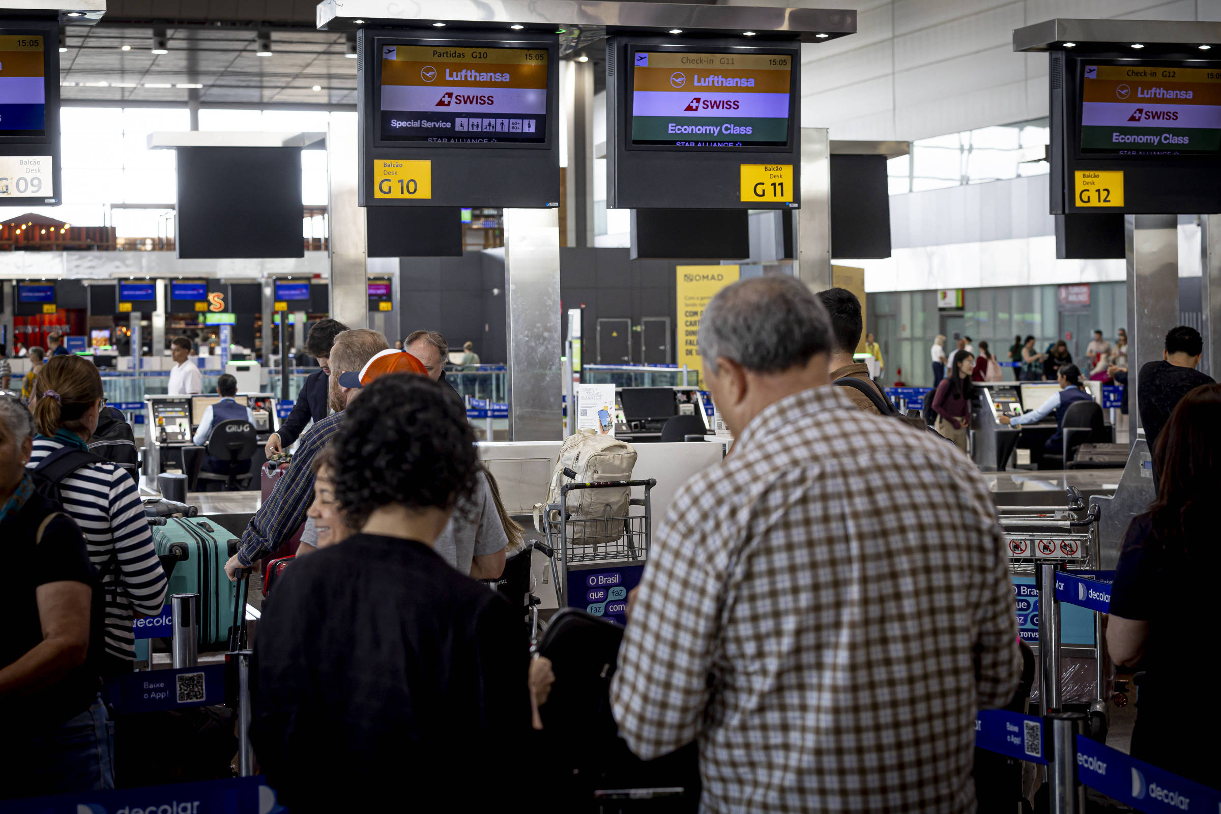 Número de passageiros em aeroportos é recorde em outubro – 23/11/2025 – Painel S.A.