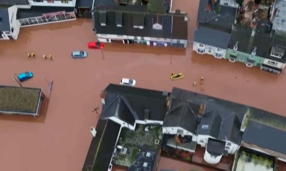 Tempestade Claudia mata três pessoas e causa inundações na Europa