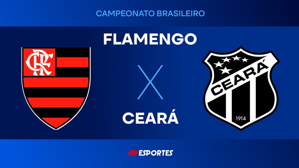 Flamengo x Ceará: confira a transmissão da Jovem Pan ao vivo