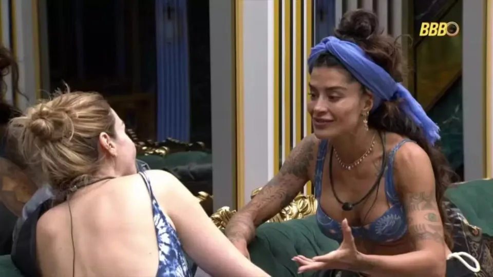 Aline Campos explica no BBB 26 por que abandonou o sobrenome Riscado