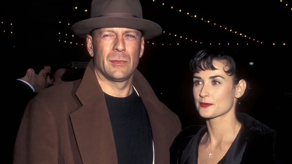 Demi Moore faz rara publicação mais íntima sobre Bruce Willis