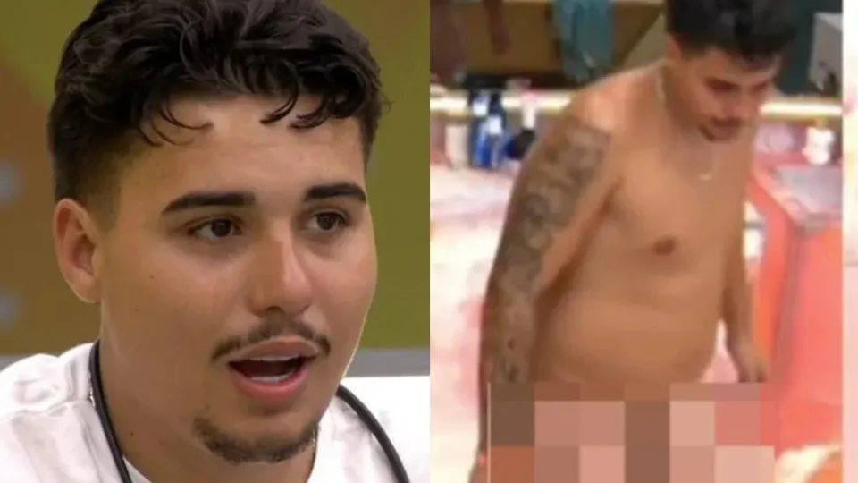 “Micropênis”? Pedro se descuida e viraliza ao surgir pelado no BBB26